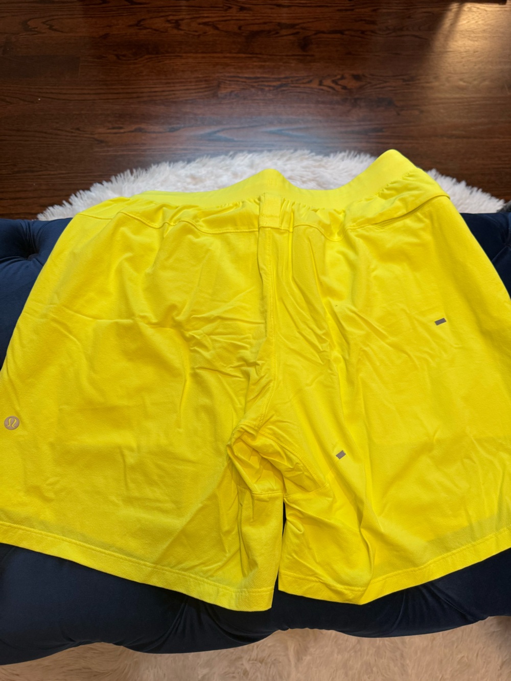 lululemon athletica Men's Bright Yellow Athletic Shorts